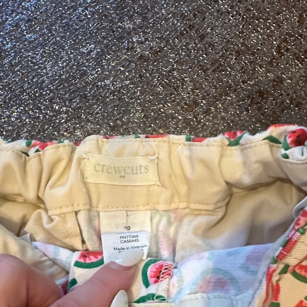 Crewcuts High Waist Shorts with Watermelon Pattern - Picture 2 of 3